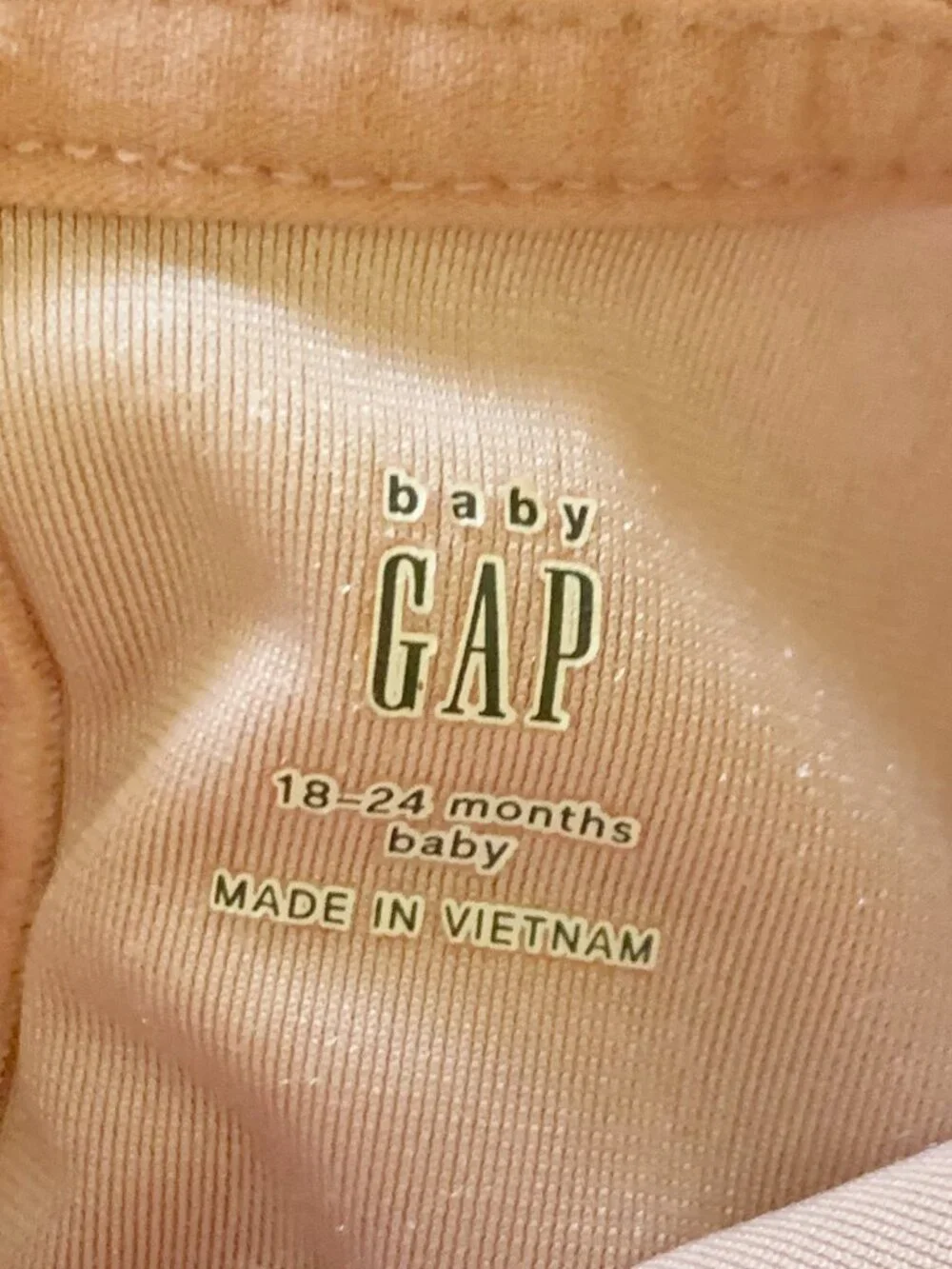 Baby Gap Velour Ruffled Bubble Romper • 18-24 Months